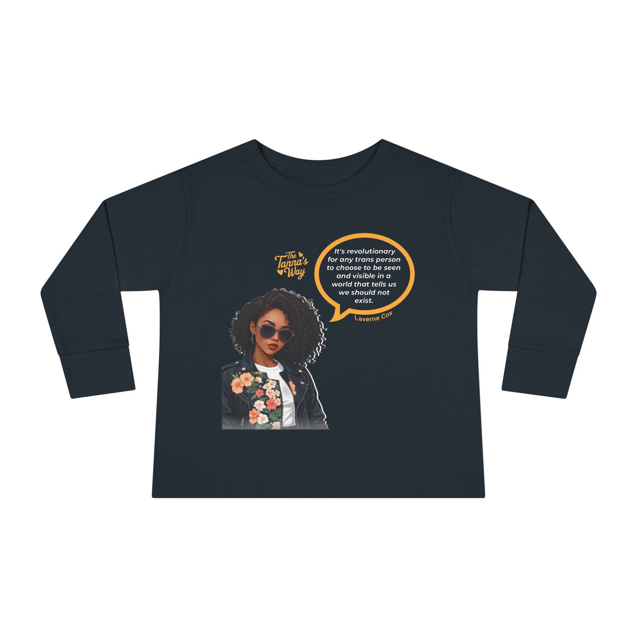 Laverne Cox | Toddler Long Sleeve Tee